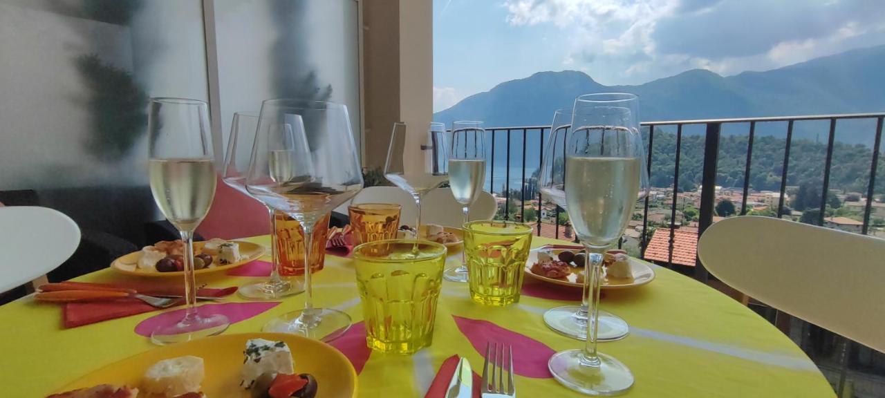 Magic View With Whirpool Apartment Lenno Bagian luar foto